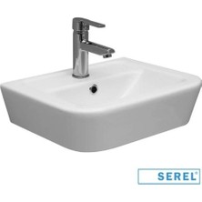 Serel - Delta 85X48 cm Lavabo Beyaz - DE44TDS000
