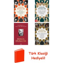 Kronik Kitap Halil Inalcık 4 Kitap Seti + Türk Klasiği Hediye