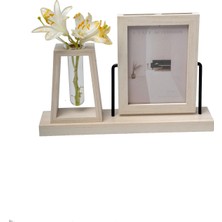 Deconore Frame & Flora Askılı Fotoğraf Çerçevesi ve Vazo 4''x 6'