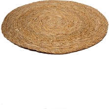 Deconore Toscana Hasır 6'lı Yuvarlak Amerikan Servis Supla Seti (Çap: 34 Cm)