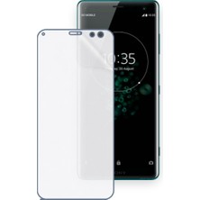 Schitec Sony Xperia Xz3 Uyumlu Ön Yüzey Nano Şeffaf Hidrojel Ekran Koruyucu