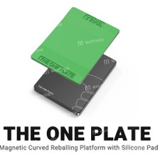 Kızılelma Teknik 2uul BH12 The One Plate Silikon Pedli Manyetik Kavisli Yeniden Lehimleme Platformu