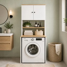 ED PET DİZAYN GLOBAL MARKETİNG Banyo Dolabı / Çamaşır - Kurutma Makinesi Dolabı