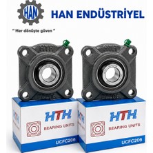 Hth Ucfc 206 Yataklı Rulman 2 Adet