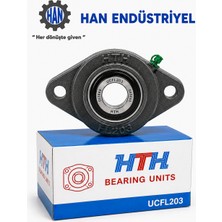 Hth Ufcl 203 Yataklı Rulman (Delik Merkezi 90MM)