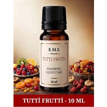 E.M.S TUTTİ FRUTTİ  Esansiyel Uçucu Yağ Buhurdanlık Yağı Difüzör Esansı Oda Kokusu Esansı MUM ESANSI 10 ML