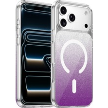Spt-Gld Onegif  Iphone 17 Pro Sora Simli Magsafe Kapak - Mor