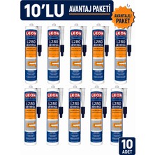 Leon Premium *10 Adet* Genel Amaçlı Silikon 280 Gram
