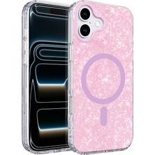 Spt-Gld Onegif  Iphone 17 Mila Dalgalı Magsafe Kapak - Lila