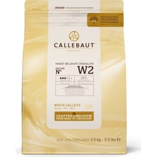 Callebaut W2 Beyaz Drop (2,5 Kg)