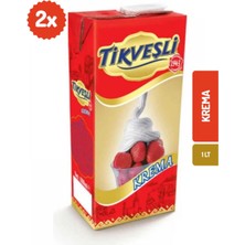 Tikveşli Krema 2 Adet 1 Lt