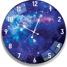Emya Home Gece Cam Saat - 40 cm