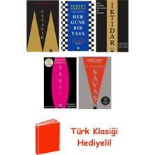 Altın Kitaplar Robert Greene 5 Kitap Seti + Türk Klasiği Hediye