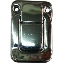Mudanis Yaylı Bavul Kilidi - 32X48MM, Nikel, 1 Adet