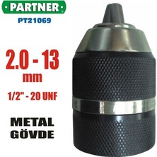 Partner 21069 Anahtarsız Mandren 13 mm 1/2