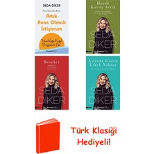 İnkılap Kitabevi Seda Diker 4 Kitap Seti + Türk Klasiği Hediye