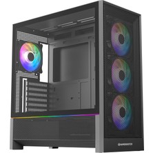 GameBooster Mystral 750W 80+ Bronze Apfc Atx3.1 Pcı-E 5.1 4*argb Pwm E-Atx Tower Argb Şerit (JBST-GBJML03)