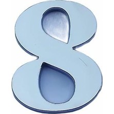 Cemax Villa Boy 7 Rakamı 8,5 cm Yapışkanlı