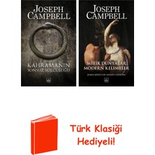 İthaki Yayınları Joseph Campbell 2 Kitap Seti + Türk Klasiği Hediye