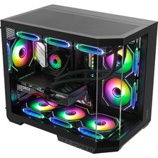 Segotep Lumi 3t Beyaz 750W 80+ Bronze Midi Tower Kasa (6xargb Fan)