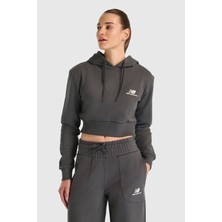 New Balance Kadın Sweatshirt WNH3515-ANT