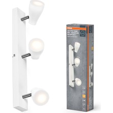Osram Pear Üçlü LED Spot 3X4.3W 2700K 1050LM GU10 Beyaz Kasa