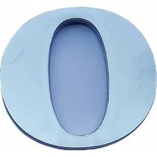 Cemax Villa Boy 0 Rakamı 8,5 cm Yapışkanlı
