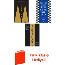 Altın Kitaplar Robert Greene 3 Kitap Seti + Türk Klasiği Hediye