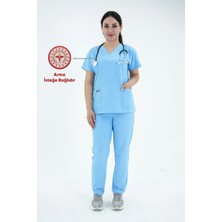 Almesta Lenora Doktor Kadın Takım - Alaskan Blue