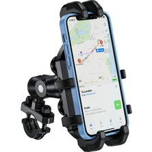 Nukrotech M20 Titreşim Modüllü Universal Motosiklet Telefon Tutucu