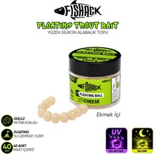 Yüzen Silikon Alabalık Topu - Fishack Eggx - 40 Adet - Peynir Kokulu - Renk Ekmek Içi