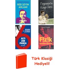 Richard P. Feynman 4 Kitap Seti + Türk Klasiği Hediye