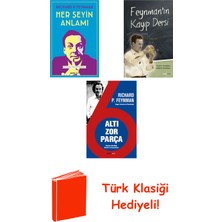 Richard P. Feynman 3 Kitap Seti + Türk Klasiği Hediye