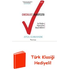 Domingo Yayınevi Checklist Manifesto - Işi Doğru Yapmanın Basit ... + Türk Klasiği Hediye