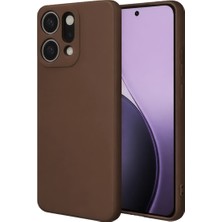 Küçük Hazine Oppo Reno 14 First Silikon - Kahverengi