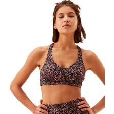 Roxy Heart Into It Bra Kadın Fitness Bra