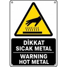 Ti Play Dikkat Sıcak Metal 35X50CM Pvc Isg Levha