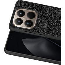 Royaleks Onegif Xiaomi Mi 15T Pro Bright Simli Kapak - Siyah