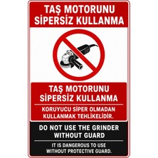 Ti Play Taş Motorunu Sipersiz Kullanma 21X30CM Pvc Isg Levha