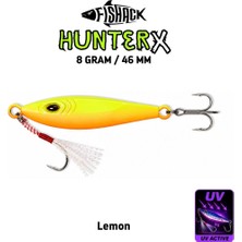 Metal Jig Yem - Fishack Hunterx - 8g 46MM - Renk Lemon