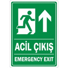 Ti Play Acil Çıkış 35X50CM Pvc Isg Levha