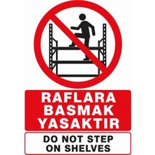 Ti Play Raflara Basmak Yasaktır 21X30CM Pvc Isg Levha