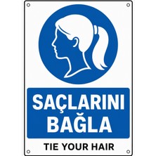 Ti Play Saçlarını Bağla 21X30CM Pvc Isg Levha