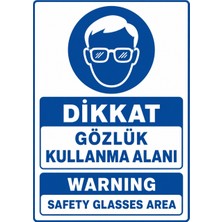 Ti Play Dikkat Gözlük Kullanma Alanı 35X50CM Pvc Isg Levha