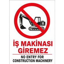 Ti Play Iş Makinası Giremez 35X50CM Pvc Isg Levha