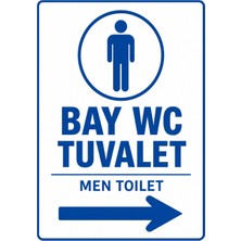 Ti Play Bay Wc Tuvalet 35X50CM Pvc Isg Levha