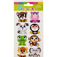 Eyes Stickers Karışık Hayvanlar