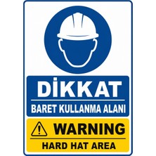 Ti Play Dikkat Baret Kullanma Alanı 21X30CM Pvc Isg Levha
