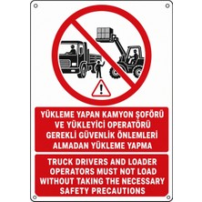 Ti Play Gerekli Güvenlik Önlemlerini Almadan Yükleme Yapma 21X30CM Pvc Isg Levha