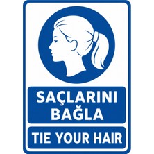 Ti Play Saçlarını Bağla 21X30CM Pvc Isg Levha